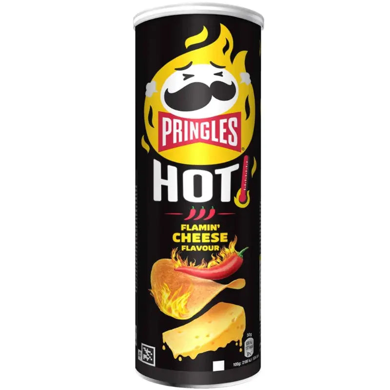 Pringles Hot Flamin' Cheese 160g Pringles - Butikkom