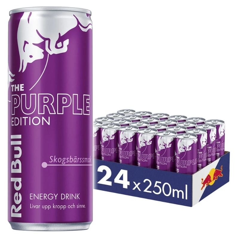 Red Bull Purple 24 x 250ml | Shop – Butikkom