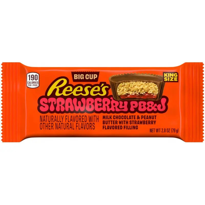 Reese's Big Cup PB&J Strawberry 79g Reese’s - Butikkom