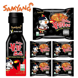 Samyang Buldak Sauce & Hot Chicken Ramen