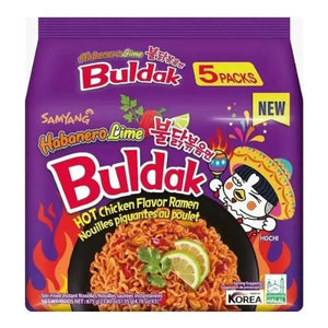 Samyang Hot Chicken Habanero Lime 5st