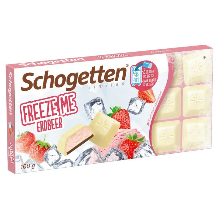 Schogetten Freeze me Jordgubb 100g Schogetten - Butikkom