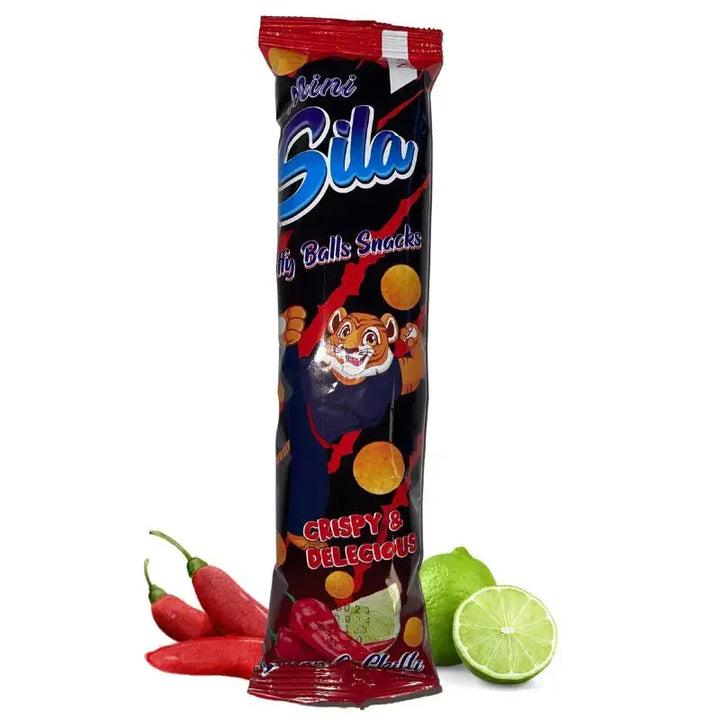 Sila Mini Balls Snacks Lemon & Chilli 60 x 20g - Butikkom