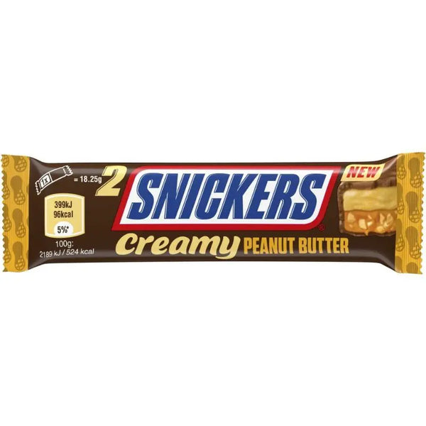 Snickers Creamy Peanut Butter 35g Snickers - Butikkom