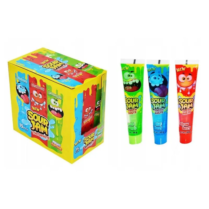 Sour Jam Toothpaste 35g x 1st Johny Bee - Butikkom