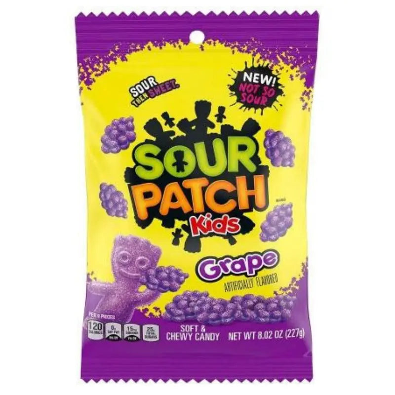 Sour Patch Kids Grape 227g Sour Patch Kids - Butikkom