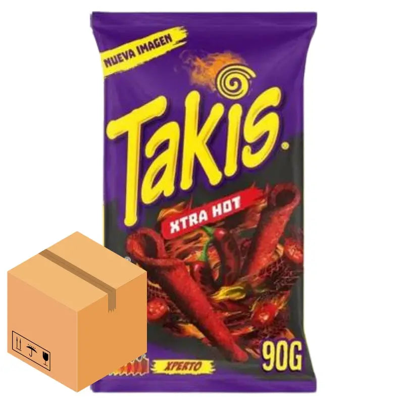 Takis EXTRA HOT 18 x 90g Butikkom - Butikkom