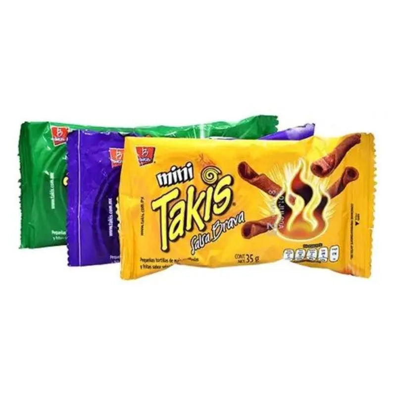 Takis Mini MIX 35g x 25st Takis - Butikkom