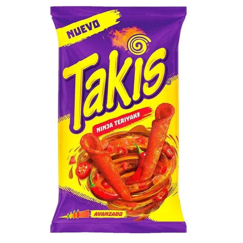 Takis Ninja Teriyaki 90g SPANIEN Takis - Butikkom