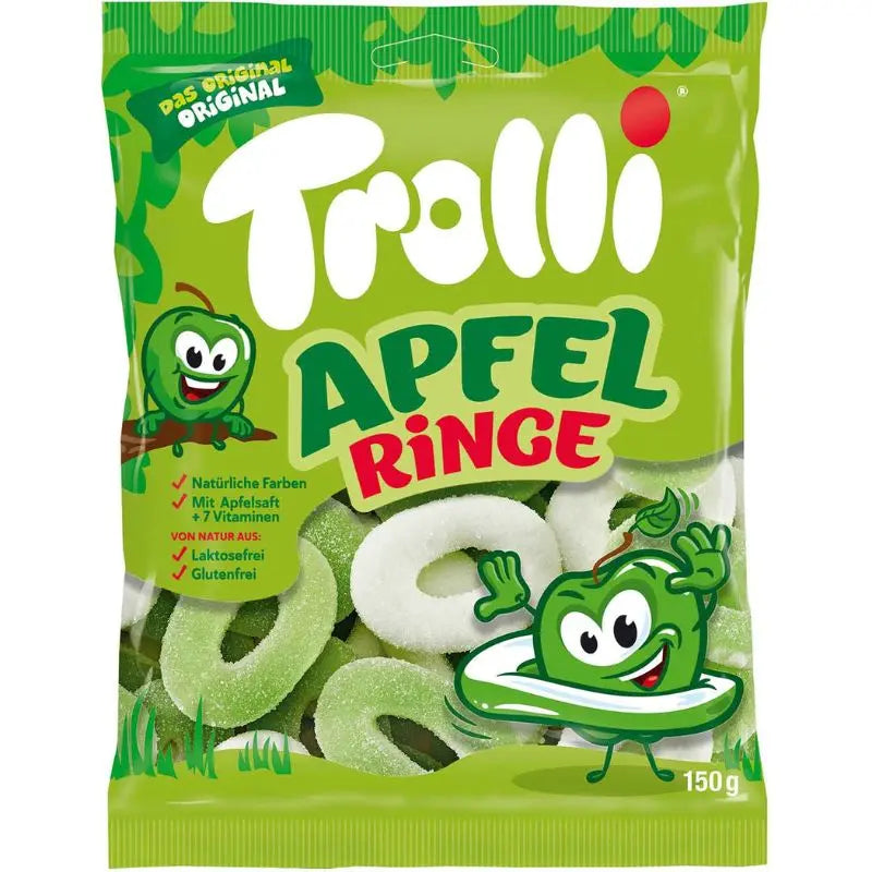 Trolli Äppelringar 150g Trolli - Butikkom