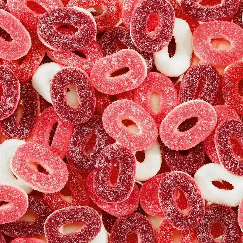 Trolli Red Fruits Mini Rings 1kg Trolli - Butikkom