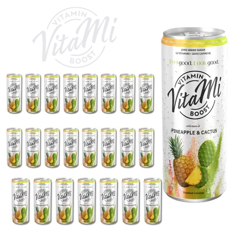 Vitami Pineapple & Cactus 24 st x 330ml