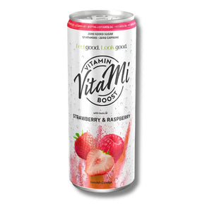 Vitami Strawberry & Raspberry 330ml