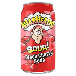 Warheads Sour Black Cherry Soda 355ml
