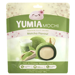 YUMIA Mochi White Chocolate Matcha 120g