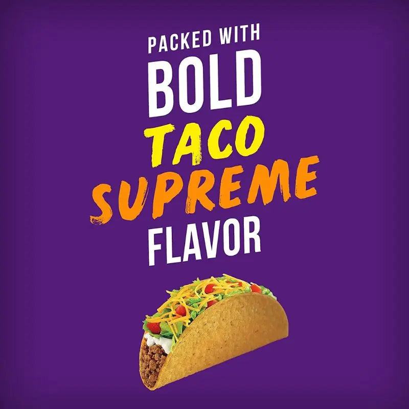 BIGS Taco Bell Taco Supreme Sunflower Seeds 152g BIGS - Butikkom