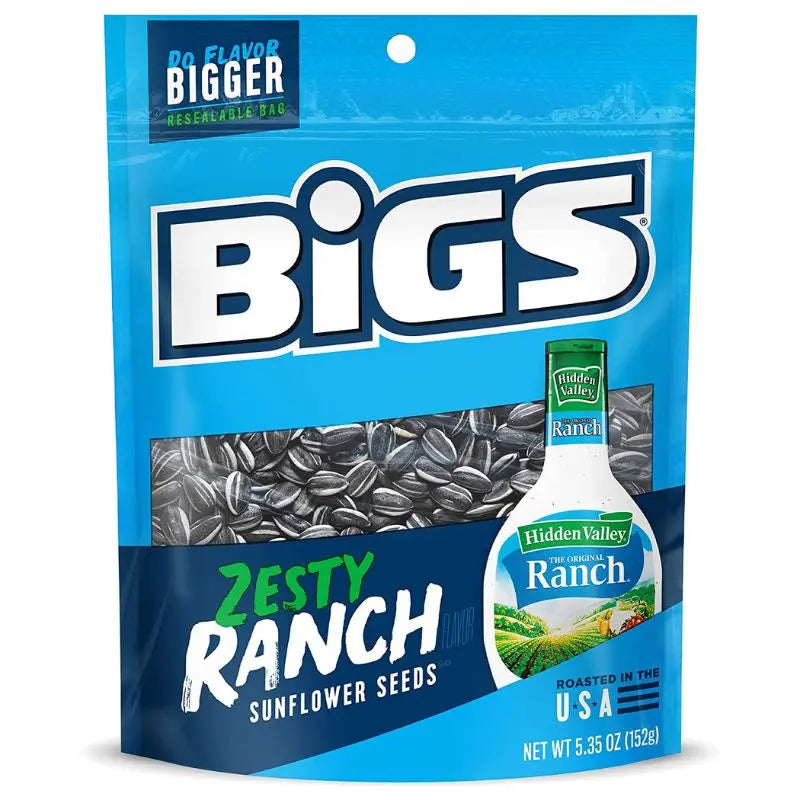 BIGS Zesty Ranch Sunflower Seeds 152g Takis - Butikkom