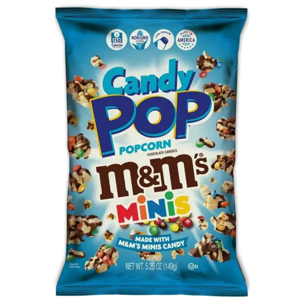Candy Pop Popcorn M&M Minis 149g Candy Pop - Butikkom