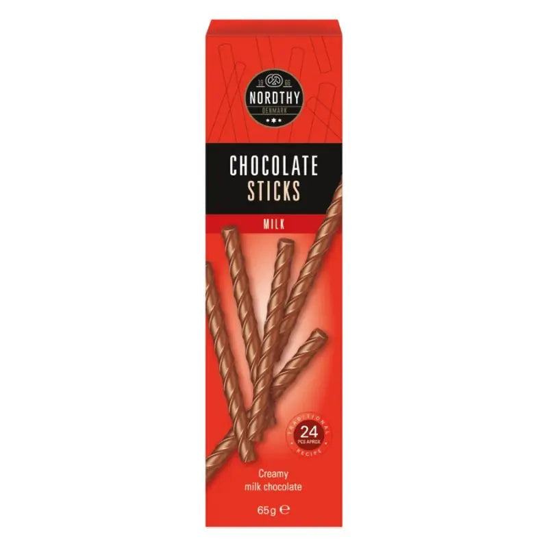 Chokladsticks Mjölk 65g Nordthy - Butikkom