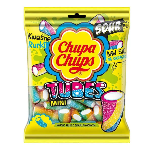Chupa Chups Sour Tubes Mini 90g Chupa Chups - Butikkom