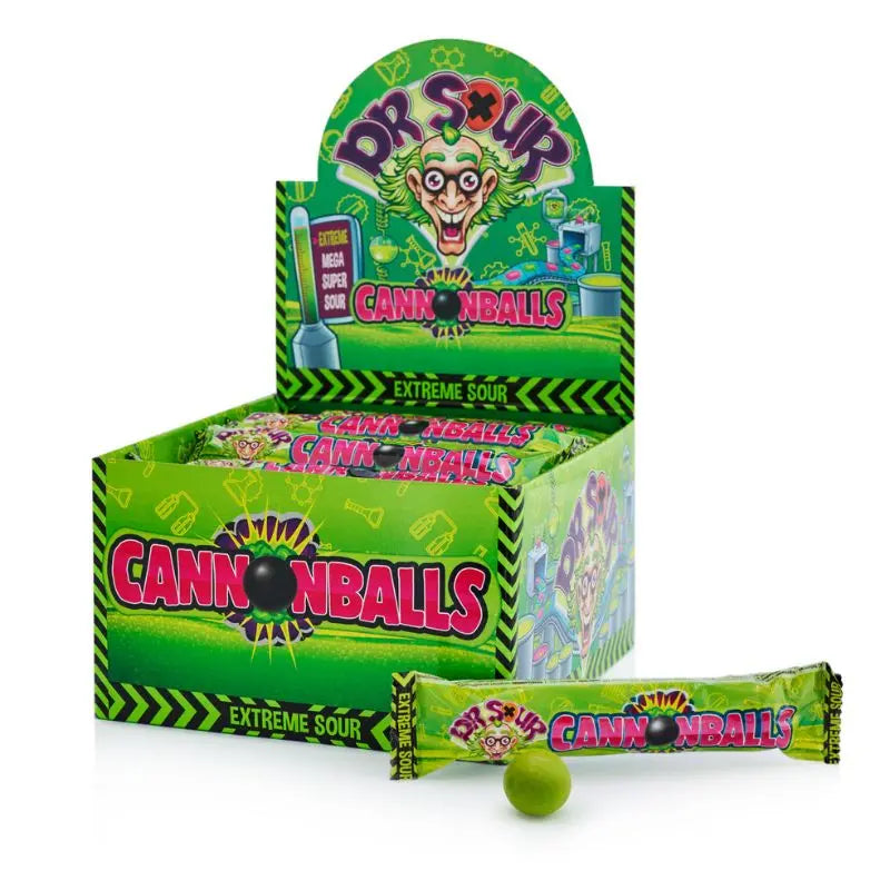 Dr. Sour Cannon Balls 40g Felko - Butikkom