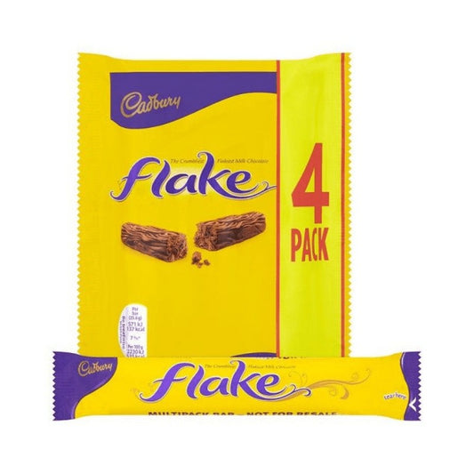 Flake Chocolate Bar 4 Pack 80 g Cadbury - Butikkom