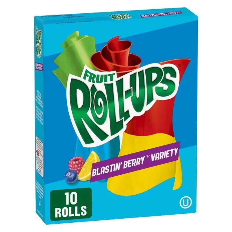 Fruit Roll-Ups Blastin Berry 141g Betty Crocker - Butikkom