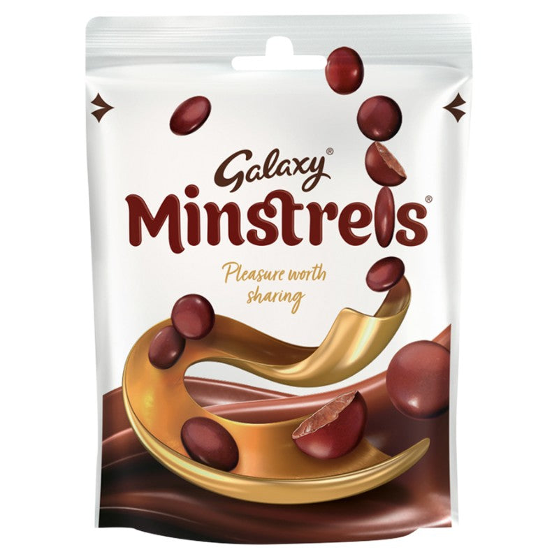 Galaxy Minstrels Chocolate Pouch 125g Galaxy - Butikkom