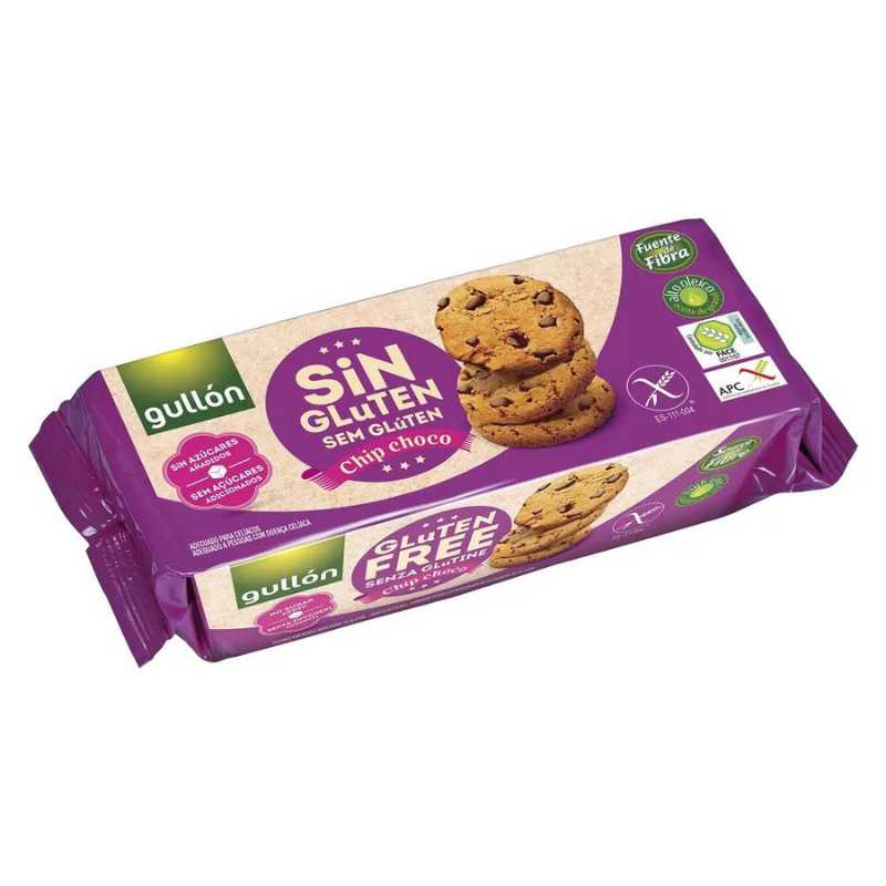 Gullón Chip Choco Cookies Glutenfria/Sockerfria 130g Gullón - Butikkom