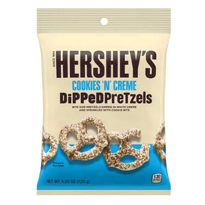 Hershey's Cookies 'n' Creme Dipped Pretzels 120g 
