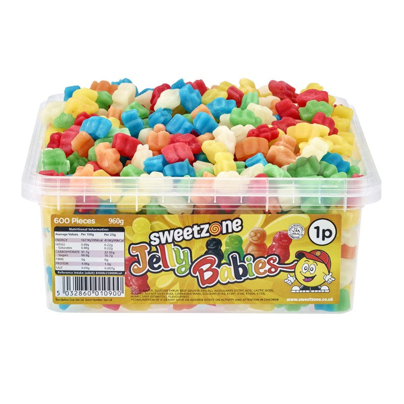 Jelly Babies 900g Sweetzone - Butikkom