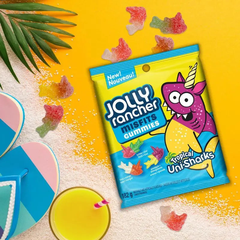 Jolly Rancher misfits Tropical Unisharks 182g Jolly Rancher - Butikkom