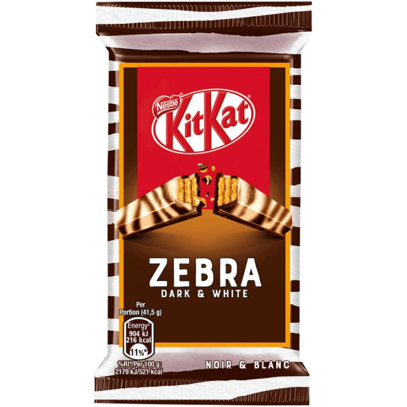 KitKat Zebra 41.5g Nestlé - Butikkom