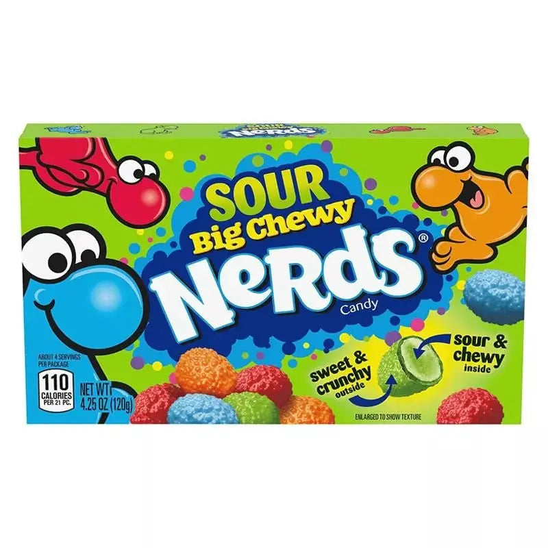 Kopia av Nerds Sour Big Chewy 120g Nerds - Butikkom