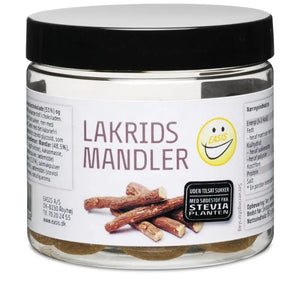 Licorice almonds sugar-free 80g