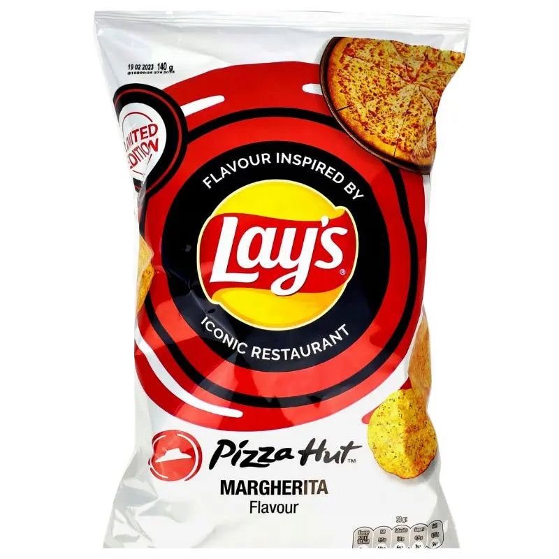 Lay's Pizza Hut Margherita 140g Lay's - Butikkom