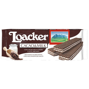 Loacker Cacao &amp; Milk 175g