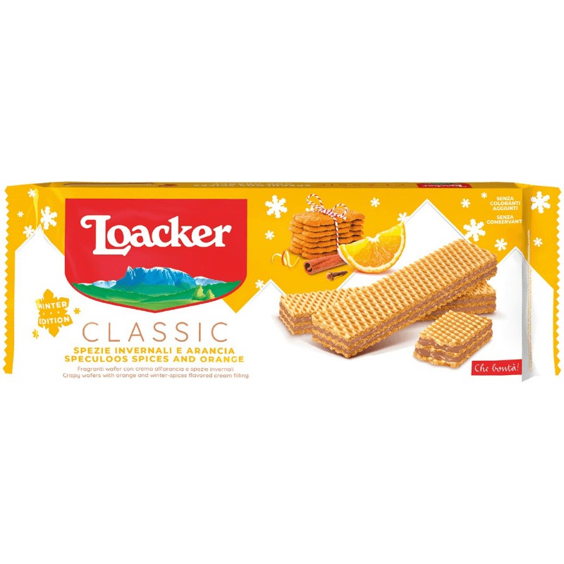 Loacker Classic Speculoos-Orange 175g Loacker - Butikkom