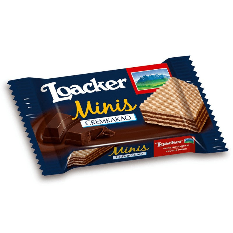 Loacker Minis Cremkakao 62x10 g: 620g Loacker - Butikkom