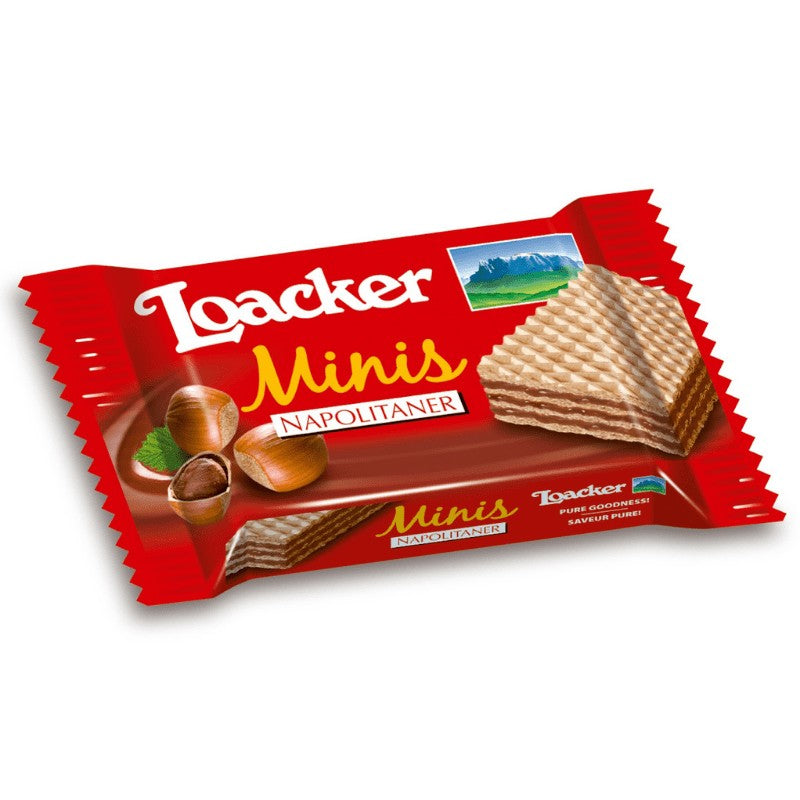 Loacker Minis Napolitaner 62x10 g: 620g Loacker - Butikkom