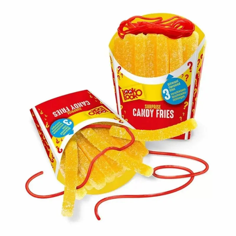 Look-O-Look Candy Fries 115g Look-O-Look - Butikkom