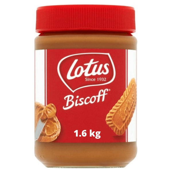 Lotus Biscoff Biscuit Spread, 1,6 kg Lotus - Butikkom
