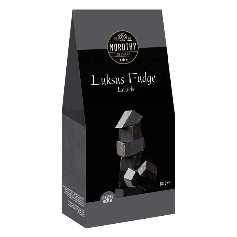 Luxury Fudge Lakrits 180g Nordthy - Butikkom