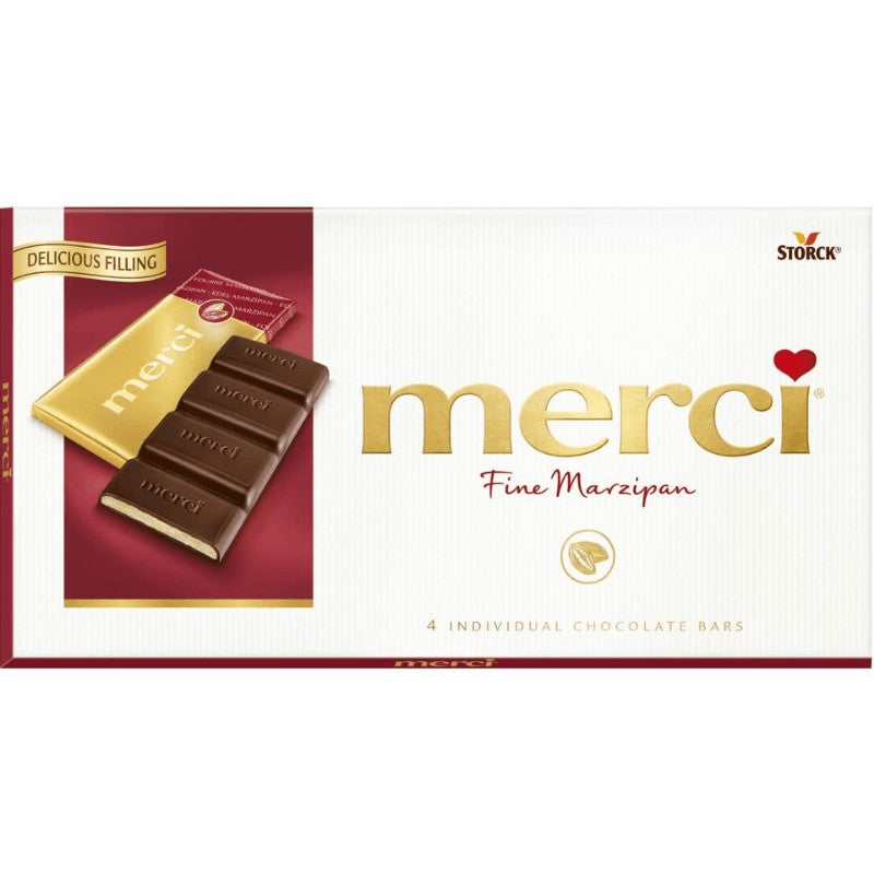 Merci Marsipan Choklad Kaka, 100g Merci - Butikkom