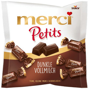 Merci Petits Dark &amp; ​​Whole Milk, 125g