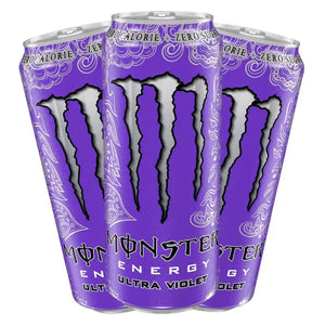 Monster Energy Ultra Violet 3pcs x 500ml 