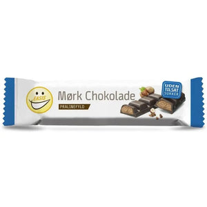 Dark chocolate &amp; praline filling 35g