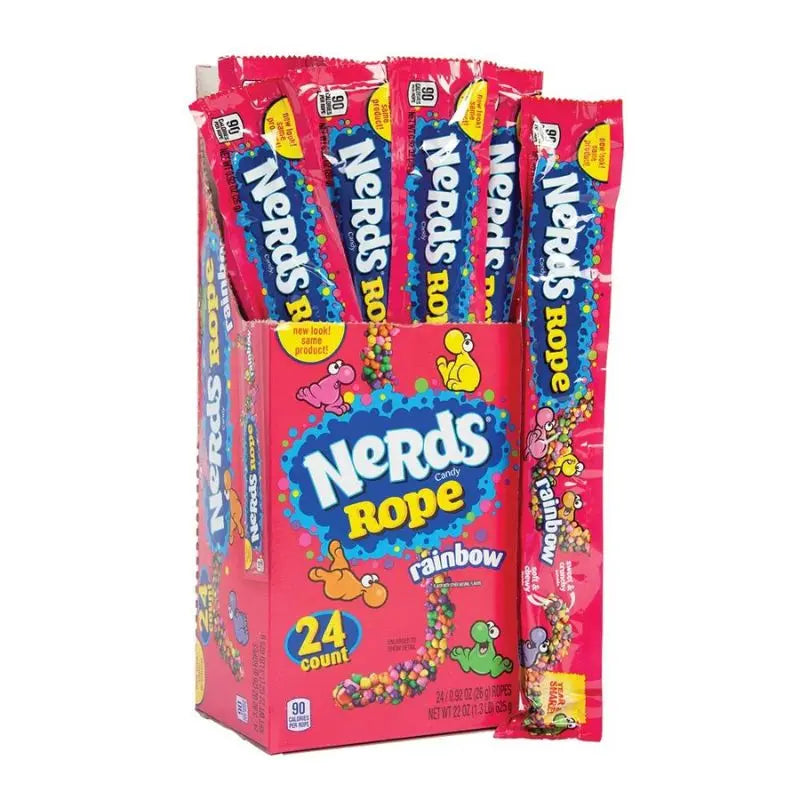 Nerds Rope Rainbow 1st x 26g Nerds - Butikkom