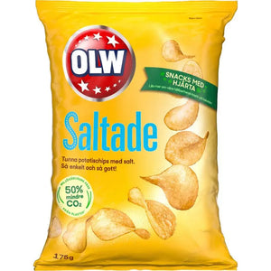 OLW Salted Chips 175g 