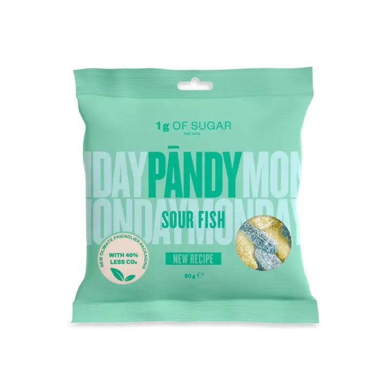 Pändy Sour Fish 50g Butikkom - Butikkom